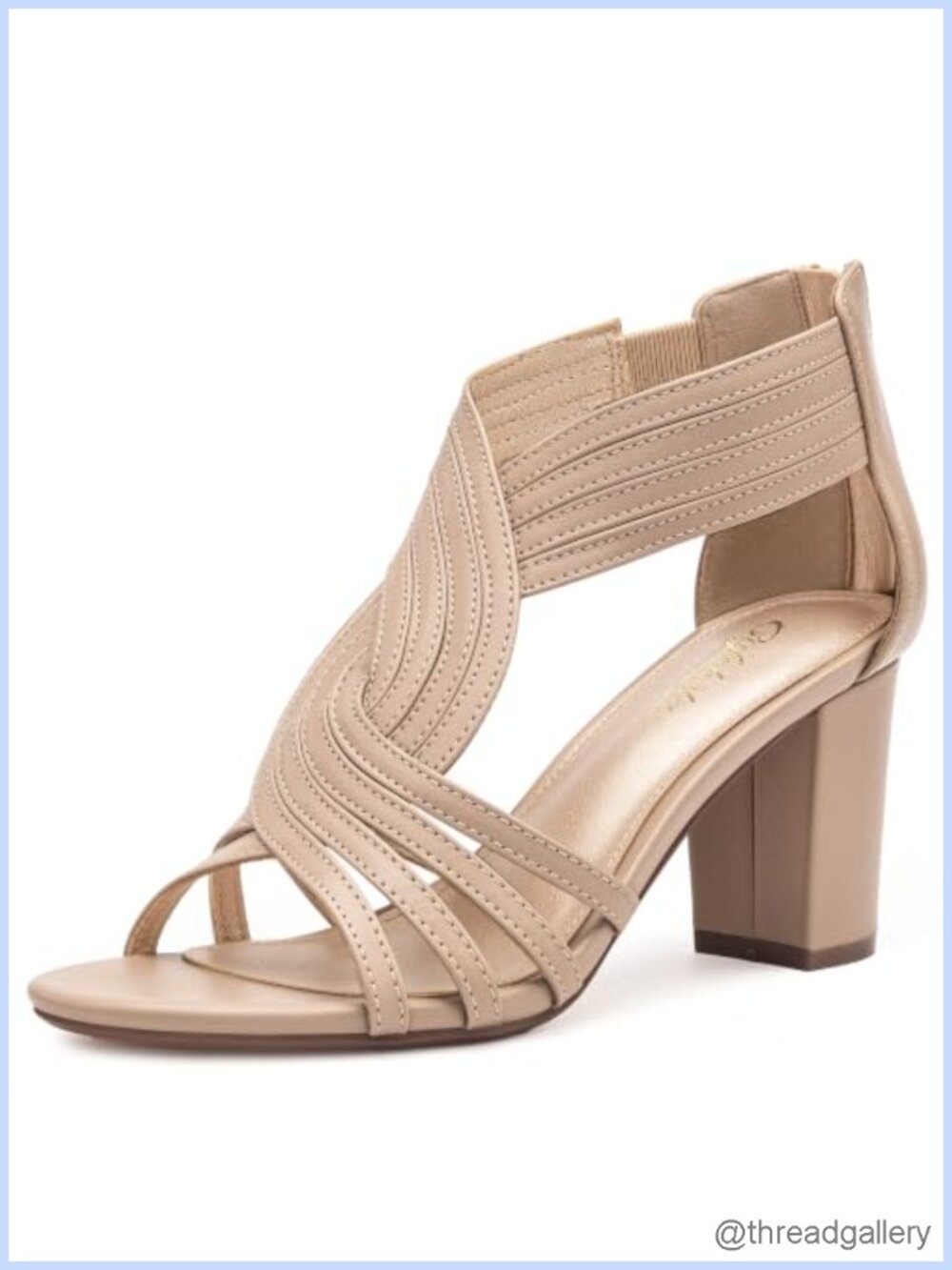 Women's Rhinestone Chunky Block Heel Sandals Wedding Party Open Toe